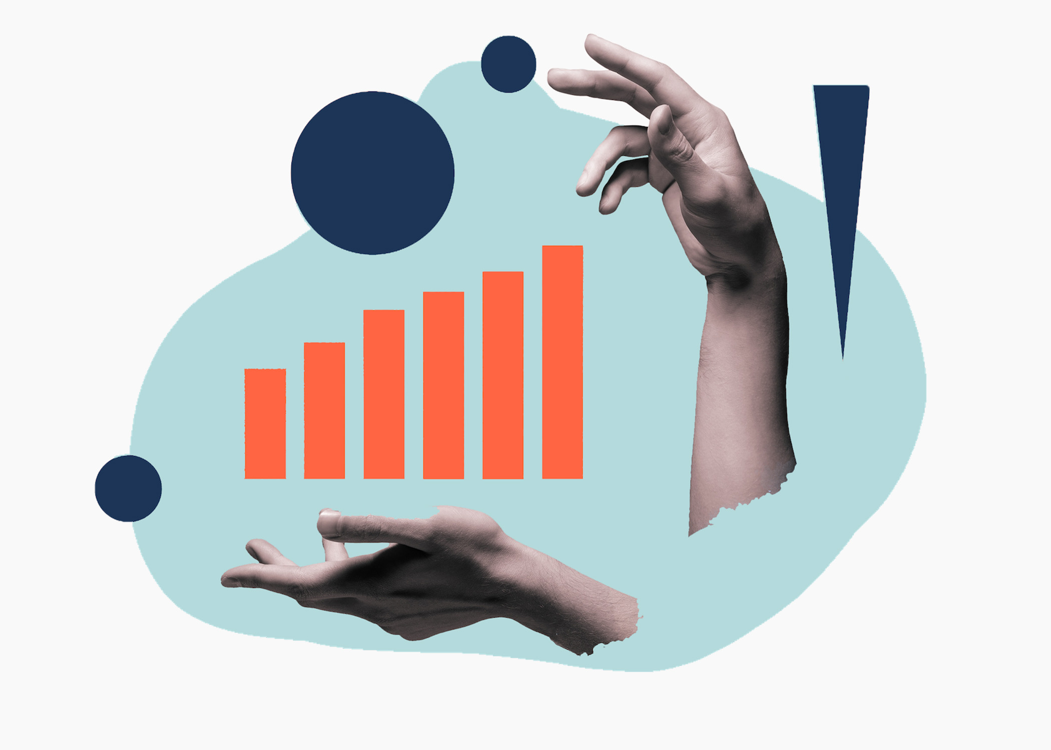 Investments bar graph presenting growth of HSA savings